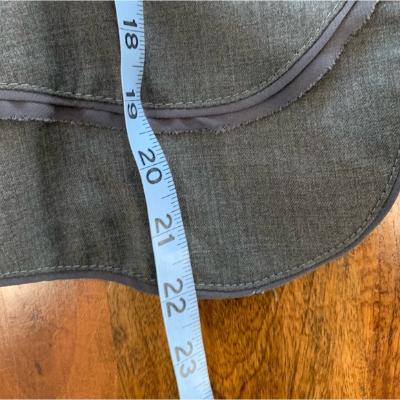 White House Black Market Gray Wool Blend Blazer 6 - Picture 7 of 8